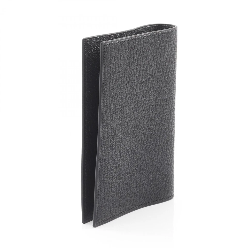 Funda para cuaderno HERMES Agenda GM CON cuero Chevre SHW negra usada para mujer Foto 2 de 4