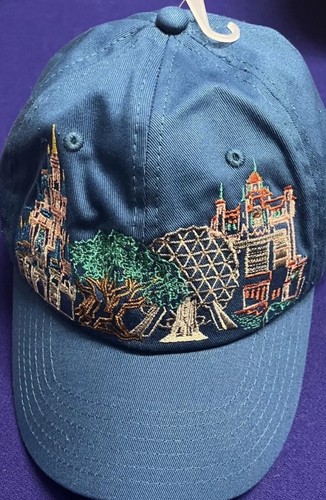 2024 Walt Disney World Cuatro Parques Iconos Adulto Gorra de Béisbol Ajustable Nueva