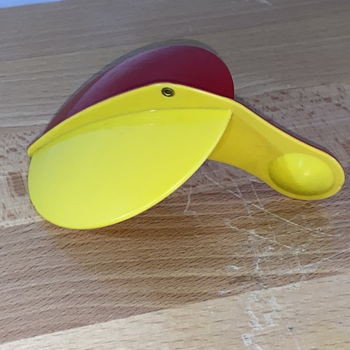 BOBBER DE PESCA VINTAGE TRAV-L-BOB ROJO Y AMARILLO - Imagen 5 de 6