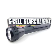 Bright Star 6900 Night Watch 5-Cell Searchlight Incandescent Flashlight USA NOS