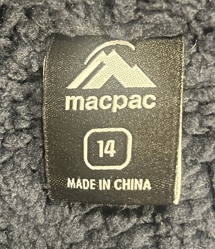 Macpac Women’s Waffle Sherpa Hooded Jacket Size 14 - Picture 9 of 9