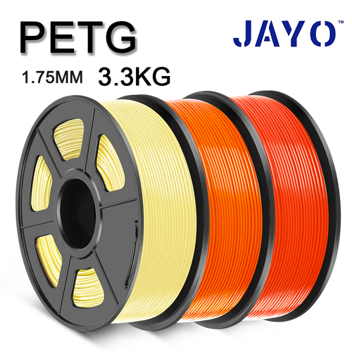 JAYO 3.3KG 3D Printer Filament PETG 1.75mm 1.1KG/Set With Spool Toughness - Picture 25 of 29