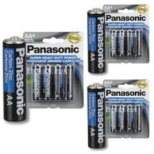 12 Pc Panasonic AA-4 Carbon Zinc Super Heavy Duty Batteries All Purpose Battery 0.71 per gallon