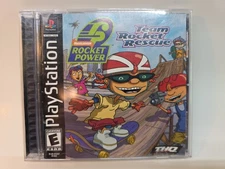 2001 Rocket Power Team Pocket Rescue PS1 Video Game PlayStation 1 CIB Nicktoons