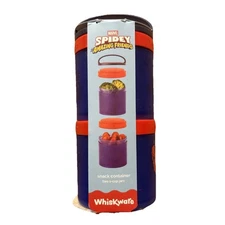 Whiskware Stackable Snack Pack 2pc Food Storage Jar Spidey Marvel Kids New