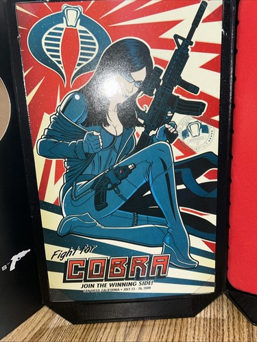 G.I.Joe Rise of Cobra Baroness SDCC Comic Con 2009 Hasbro Action Figure 12” - Picture 16 of 20