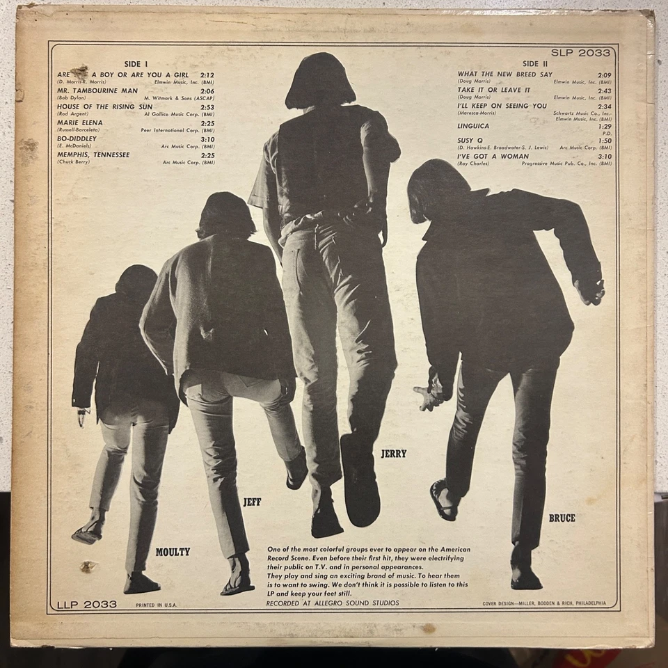 The Barbarians - Are You A Boy Or Are You A Girl LP - Laurie [LLP 2033] VG+/VG+ - Image 2 of 4