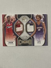 2009-10 SP Game Used #CP-JL DeAndre Jordan / Robin Lopez MEM Patches #/99