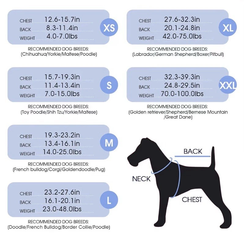 Traje de recuperación para perros para castrar o esterilizar XL Foto 4 de 4