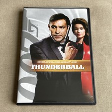 007: Thunderball (4) (DVD, 1965) Spy Action Thriller Sean Connery Claudine Auger