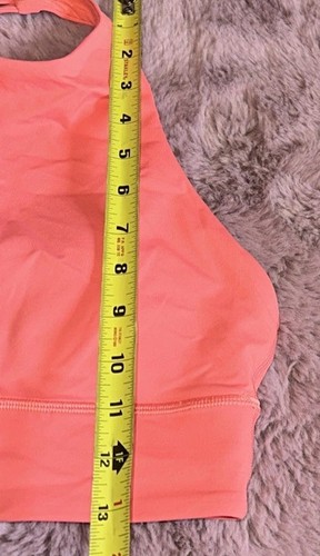 Lululemon Energy Bra High Neck Long Line Bra Size 8 Woman’s - Picture 7 of 8
