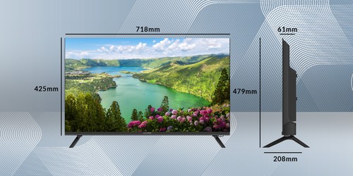 Kiano Elegance 32" HD Smart LED TV | Android | WiFi | DVB-T2/S2 | USB PVR - Bild 13 von 13