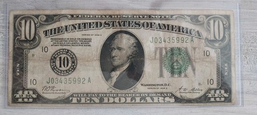 1928 Series A Ten Dollar Note