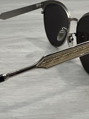 Gucci GG0074s Oversize Sunglasses - Black Silver - Picture 8 of 13