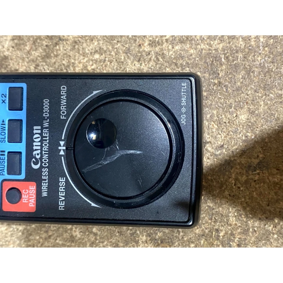 Canon WL-D3000 Remote Control Black Wireless Handheld Compact for XL1S Camcorder - Image 4 of 4