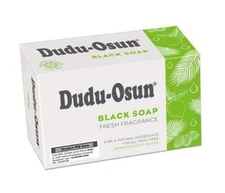 DUDU OSUN Black Soap 150g Natural Dark Brown Skin Cleansing Agent