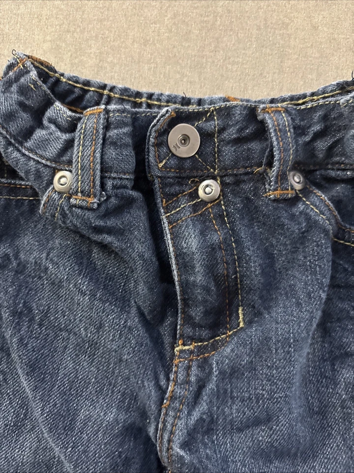 Jeans Infantiles, Marca Hurley, Talla 3-6 Meses, Azul Foto 2 de 4