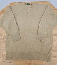 Nordstrom  Size L  Men  s 100 Lambswool V Neck Sweater In Tan
