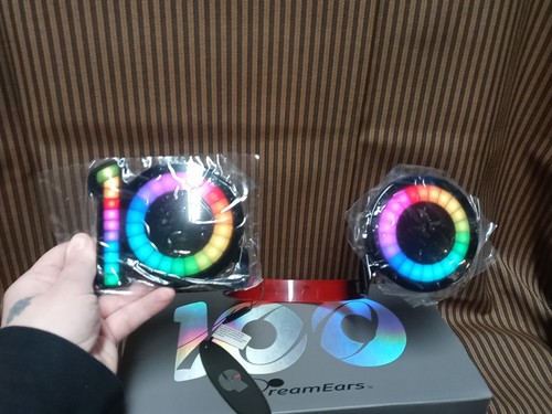 Light Up Sound Activated Dream Ears Mickey 100 New in Opened Box - Picture 6 of 8