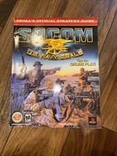 SOCOM US Navy Seals Official Strategy Guide Playstation 2 PS2 PRIMA