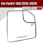 For Ford F-150 Pickups 2015-2020 Heated Mirror Glass Right Side Door Convex 