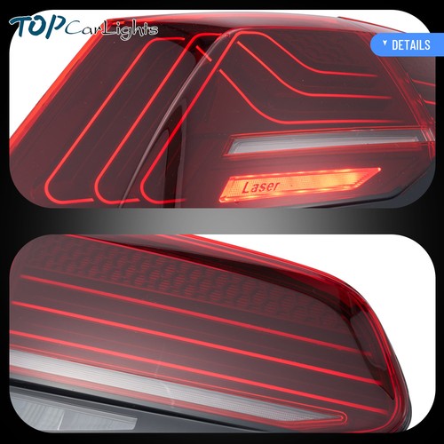 VLAND LED Tail Lights For 2015-2017 Volkswagen VW Golf7 MK7 Hatchback Left+Right - Picture 7 of 17