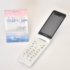 KYOCERA KYF42 GRATINA 4G WHITE WIFI Single SIM Android Flip Phone Unlocked Japan