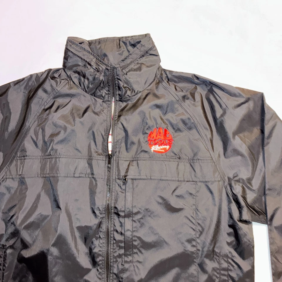 Cortavientos MAC TOOLS Racing Bordado Para Hombre Grande Cremallera Completa Ligero Nuevo con Etiquetas Foto 3 de 4