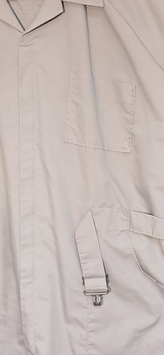 Vintage Big Mac Coveralls Size 40s Worksuit Gray Short Sleeve Jumpsuit - Picture 12 of 16