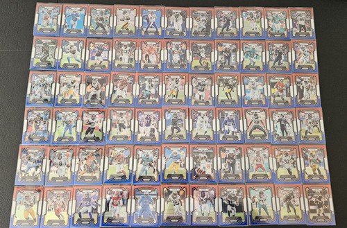 2023 Panini Prizm 66 Card NFL Red White & Blue Insert Lot
