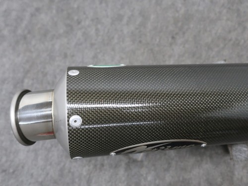 Nojima Titanium/Carbon Full Exhaust Muffler for KAWASAKI Zephyr 750 BC-ZR750C - Picture 9 of 22