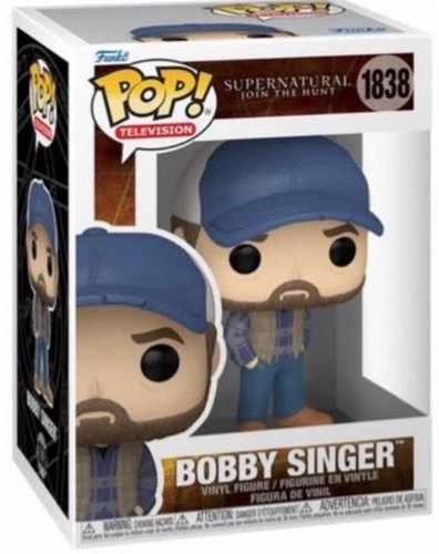 Supernatural Join The Hunt Bobby Singer Funko Pop! #1838