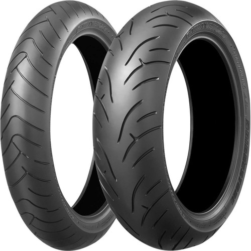 Bridgestone Battlax BT023 TYRE COMBO 120/70-17 & 180/55-17 - Picture 4 of 4