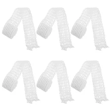 6 Rolls Cotton Elastic Meat Netting Ham Sock Sausage Net for Hotel