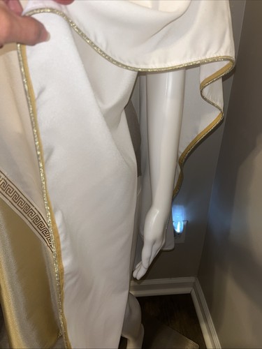 Accappatoio coro vintage di Murphy Robes oro bianco taglia unica - Foto 4 di 6