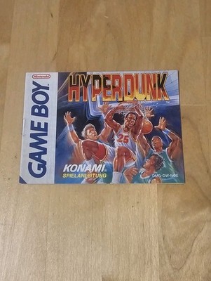 NINTENDO Gameboy Classic Anleitung Hyperdunk 