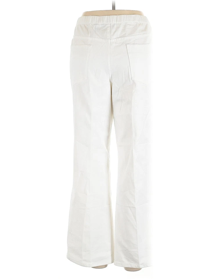 Pantalones de vestir blancos para mujer H By Halston 16 Foto 2 de 2