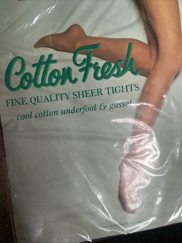 Aristoc Cotton Fresh Fine Quality Sheer Tights-20 Den-Taupe-Size 3 M-L-Allure - Picture 14 of 14