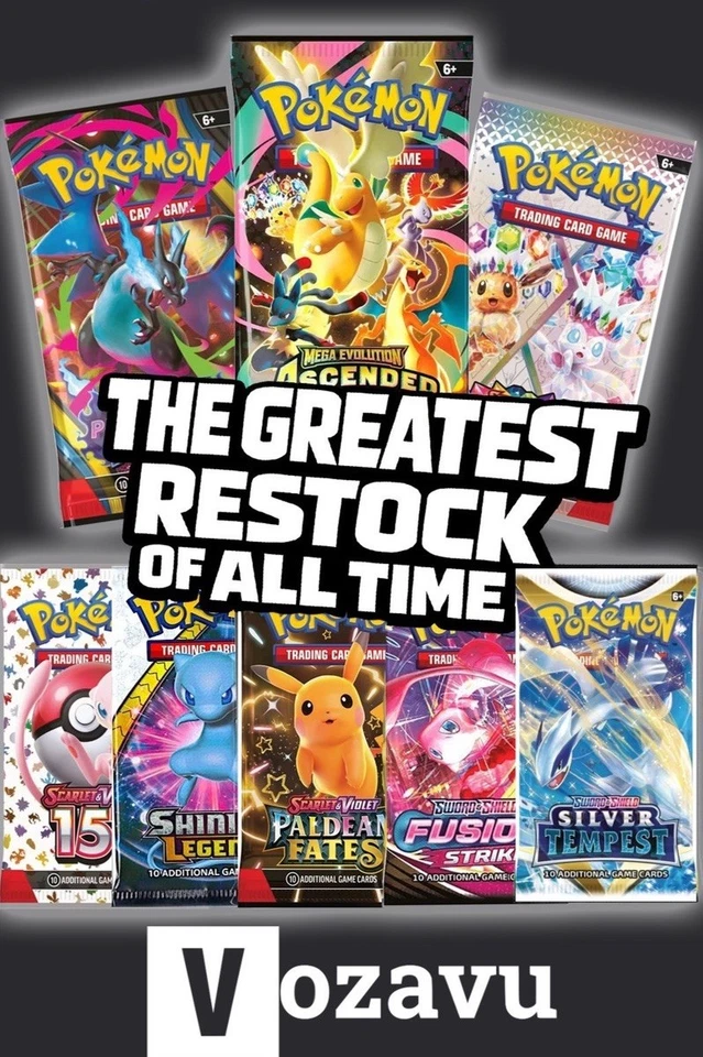The Biggest English Pokemon Restock - Late Night Rip & Ship!