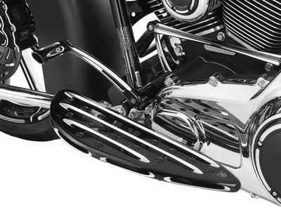 Arlen Ness Deep-Cut Fahrer Fußrastenboden Schwarz Motorrad Street Bike 410-003