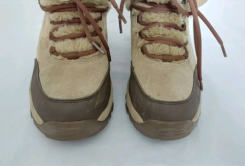 HI TEC ST MORITZ 200 BEIGE BROWN WALKING / SNOW BOOTS EU40 UK6-6.5 FREE P&P!! - Picture 4 of 8