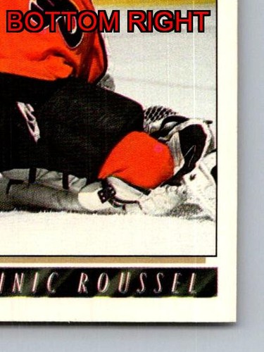 Dominic Roussel Goalie Philadelphia Flyers 199192 OPC Premier 335 - Picture 7 of 12