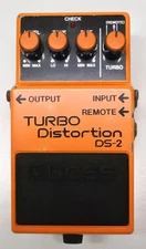 BOSS DS-2 TURBO Distortion Guitar Effects Pedal MIJ 1987 #230 DHL or EMS