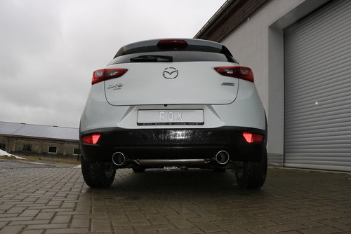 Silenciador de escape deportivo Fox Duplex para Mazda CX3 - DK AWD 2,0 l - Imagen 2 de 9
