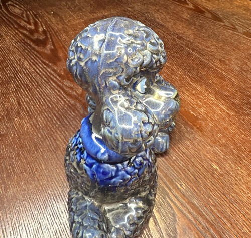Vintage Keramik Legen Pudel Figur Figur - Bild 7 von 24