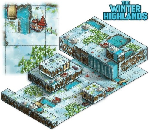 Maps Expansion Tiny Epic Tactics Micro Board Game Gamelyn TETME01 Savage Winter - Picture 3 of 3