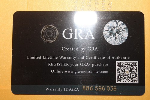 6.5mm 1 Ct loose Moissanite Lab Grown Brilliant - Excellent Cut - D Color Grade - Picture 15 of 16