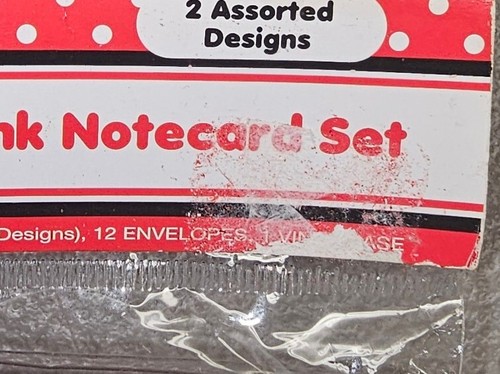 Vintage 2004 Sanrio Hello Kitty 12 Blank Note Card Set & Envelopes 2 Designs NEW - Picture 7 of 7