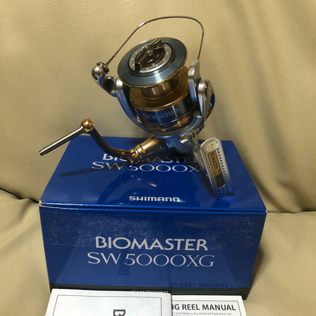 SHIMANO Biomaster SW5000XG Spinning Reel Fishing gear 6.2 with box from Japan SHIMANO Biomaster SW5000XG Spinning Reel Fishing gear 6.2 with box from Japan