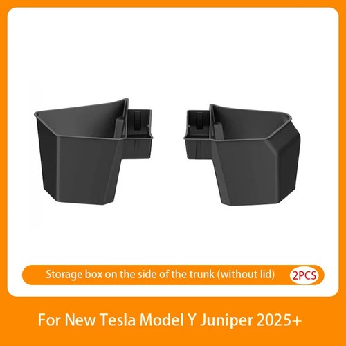 For Tesla New Model Y 2025 Launch Juniper 2025+ Rear Trunck Side Storage Box New - Picture 8 of 31